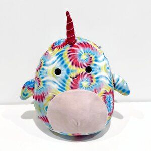 Squishmallows - Milaina the Narwhal, 8 Inch, Squishdate July 29, 2021